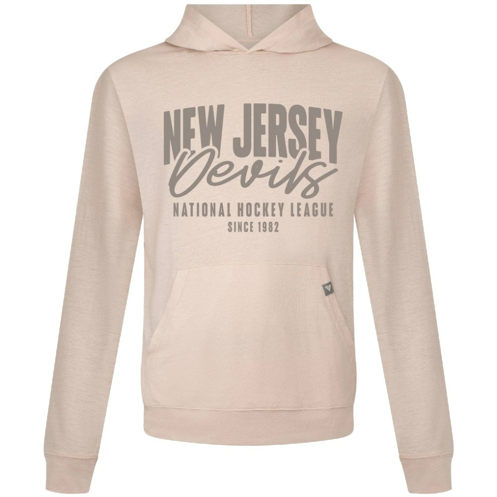 NHL New Jersey Devils Levelwear Relay Response Pullover Hoodie - Khaki