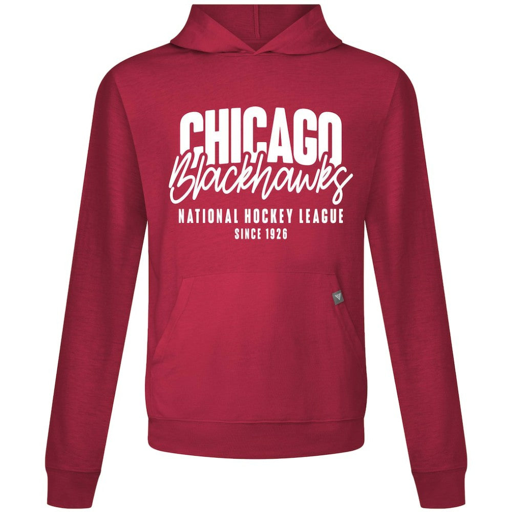 NHL Chicago Blackhawks Levelwear Relay Response Pullover Hoodie - Red