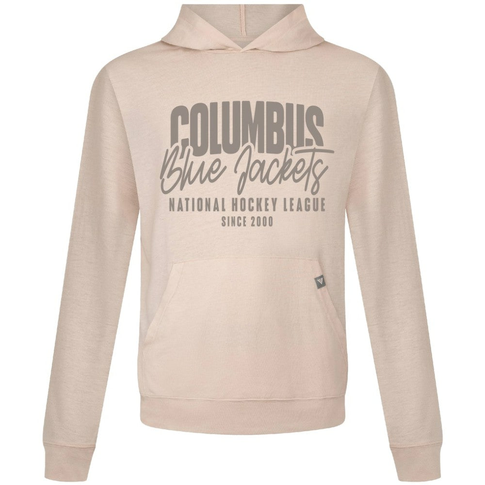 NHL Columbus Blue Jackets Levelwear Relay Response Pullover Hoodie - Khaki