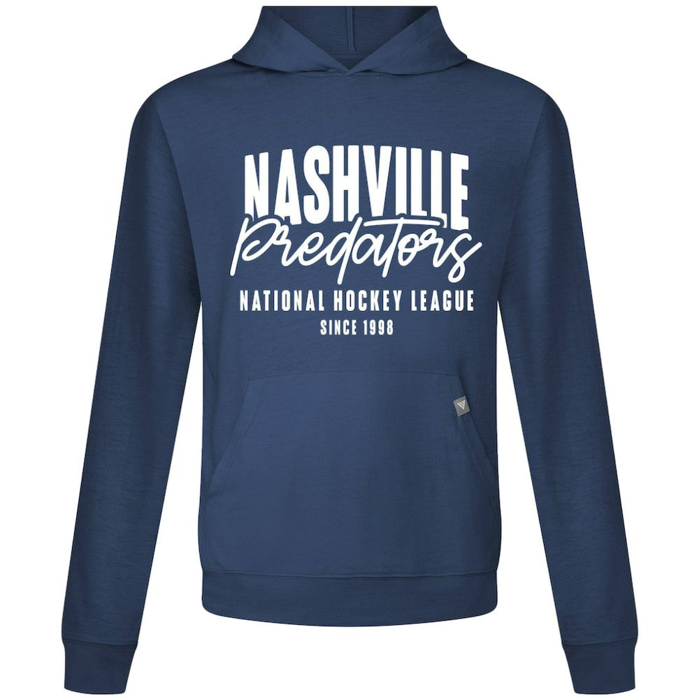NHL Nashville Predators Levelwear Relay Response Pullover Hoodie - Navy