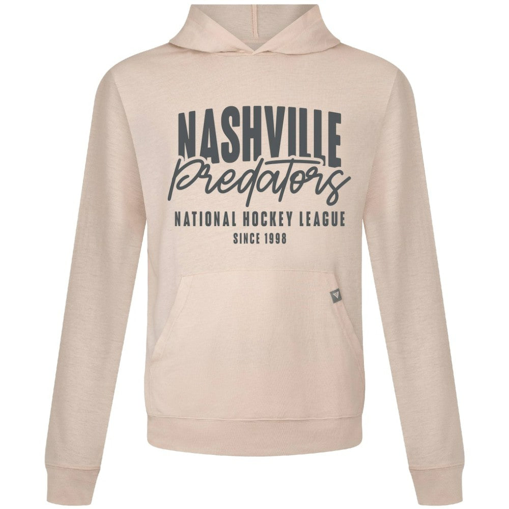 NHL Nashville Predators Levelwear Relay Response Pullover Hoodie - Khaki