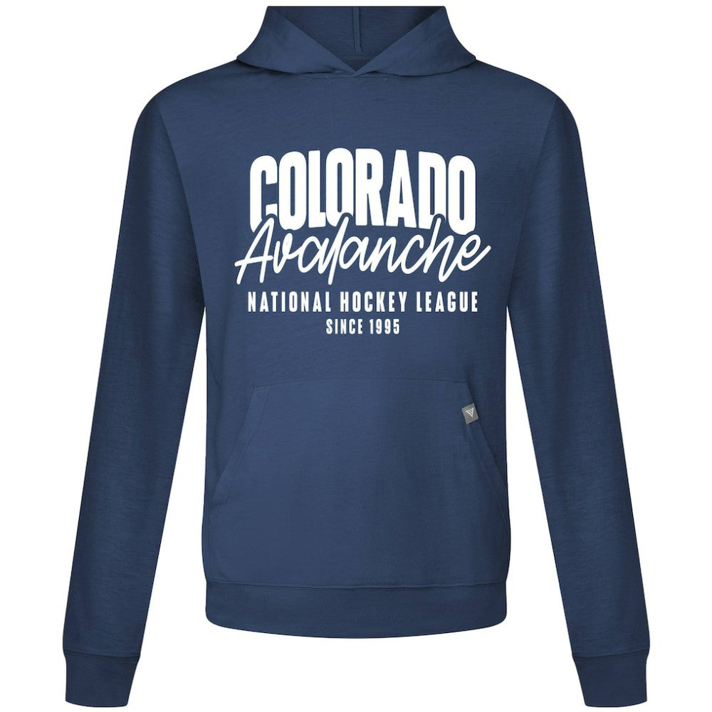 NHL Colorado Avalanche Levelwear Relay Response Pullover Hoodie - Navy