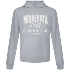 NHL Minnesota Wild Levelwear Relay Response Pullover Hoodie - Gray