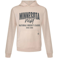 NHL Minnesota Wild Levelwear Relay Response Pullover Hoodie - Khaki