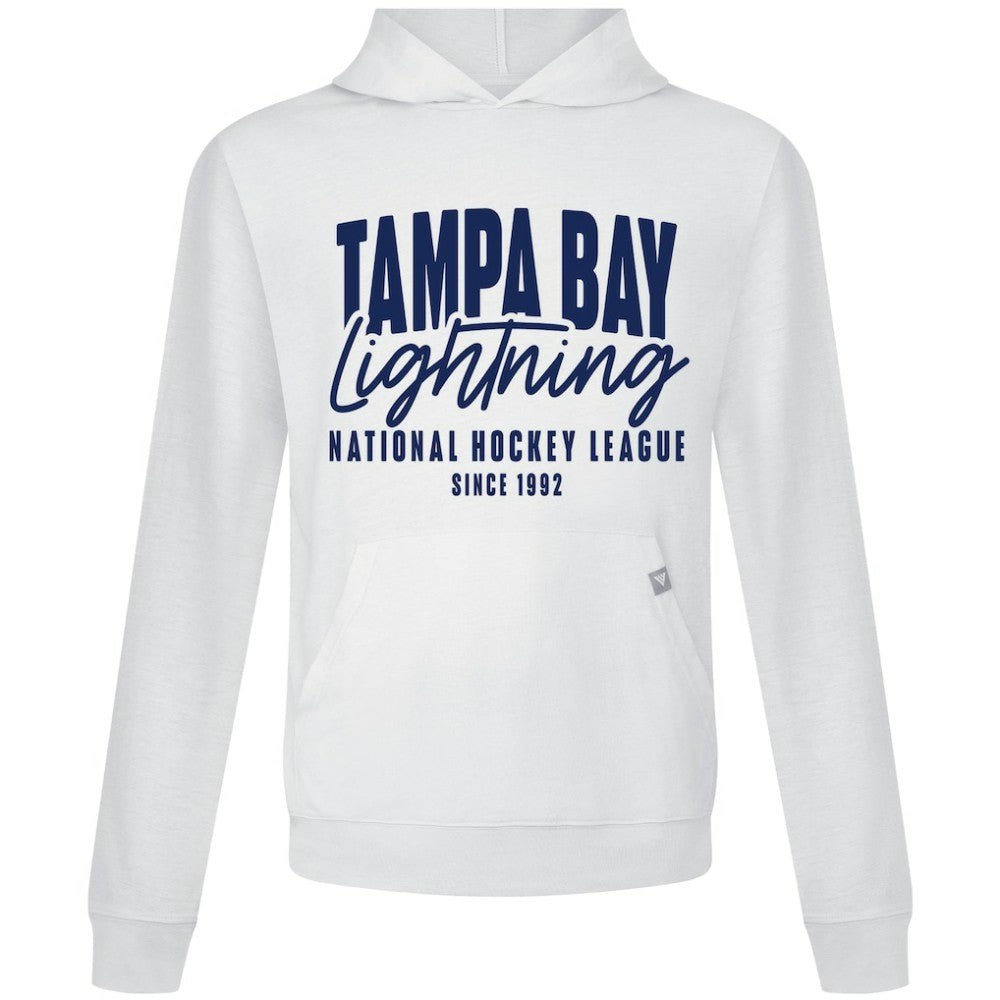 NHL Tampa Bay Lightning Levelwear Relay Response Pullover Hoodie - White