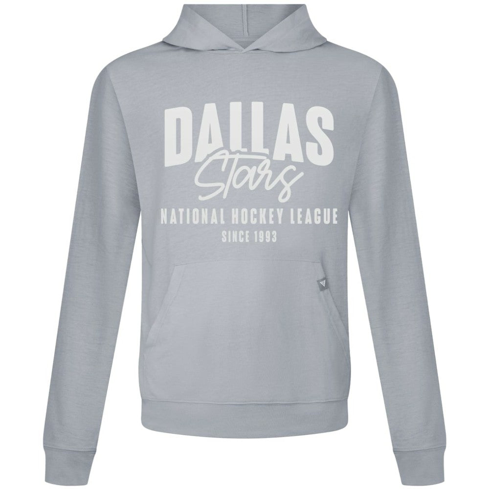 NHL Dallas Stars Levelwear Relay Response Pullover Hoodie - Gray