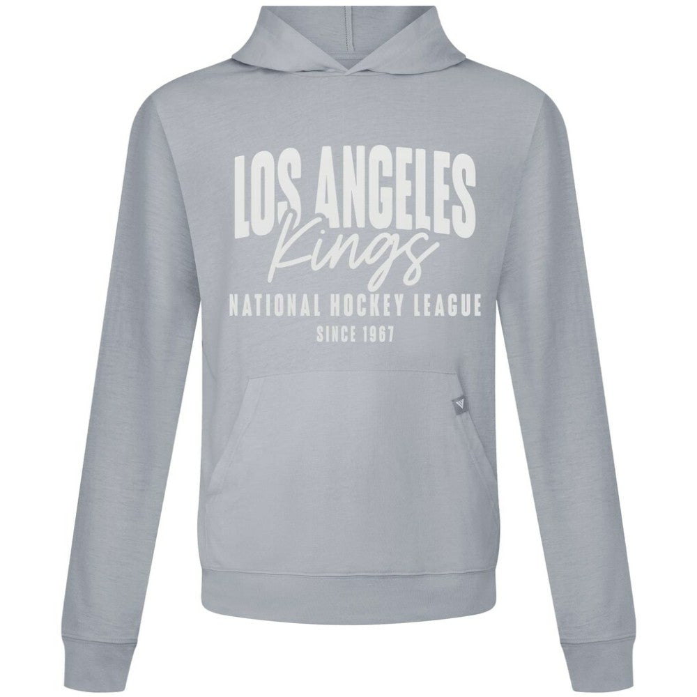 NHL Los Angeles Kings Levelwear Relay Response Pullover Hoodie - Gray