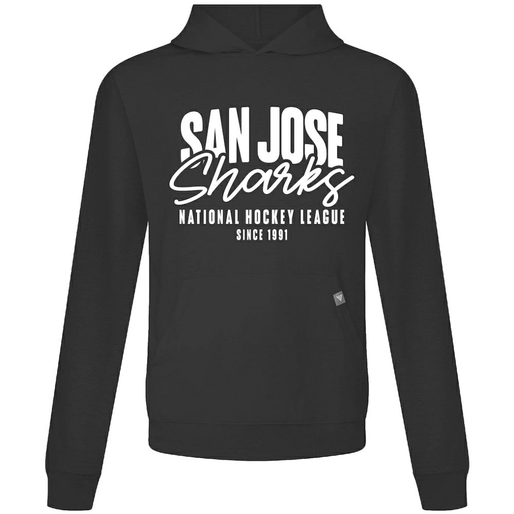 NHL San Jose Sharks Levelwear Relay Response Pullover Hoodie - Black