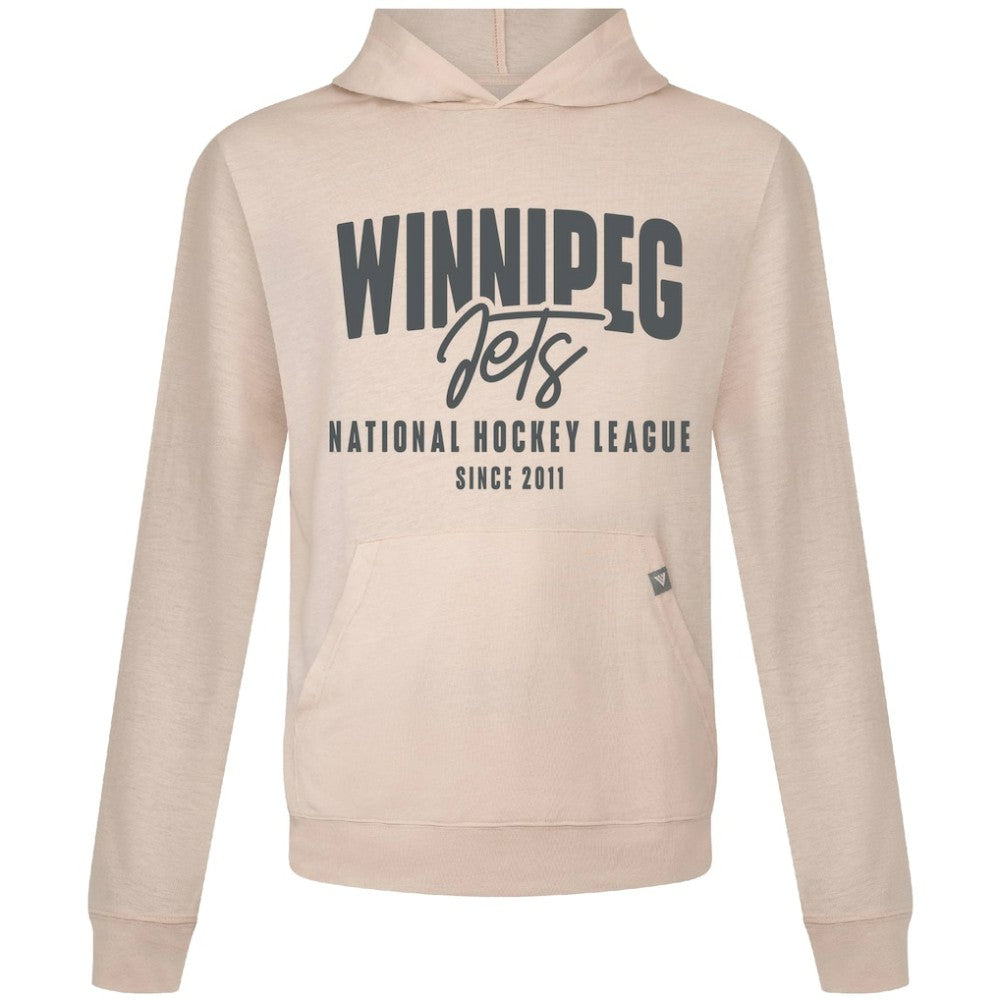 NHL Winnipeg Jets Levelwear Relay Response Pullover Hoodie - Khaki