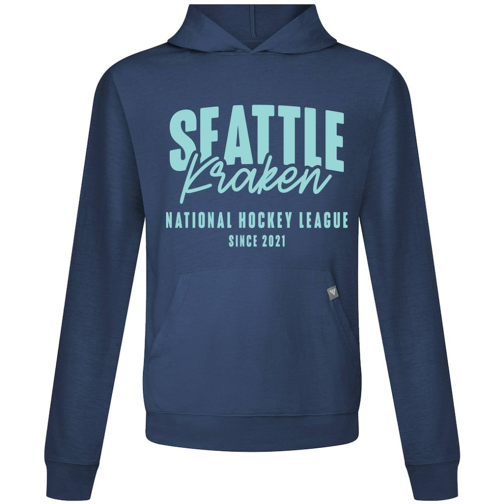 NHL Seattle Kraken Levelwear Relay Response Pullover Hoodie - Deep Sea Blue