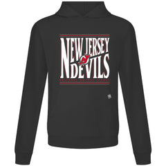 NHL New Jersey Devils Levelwear Relay Powerhouse Pullover Hoodie - Black
