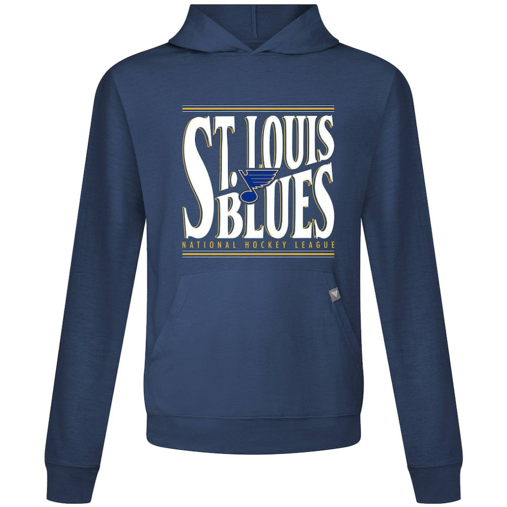 NHL St. Louis Blues Levelwear Relay Powerhouse Pullover Hoodie - Navy