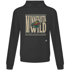 NHL Minnesota Wild Levelwear Relay Powerhouse Pullover Hoodie - Black