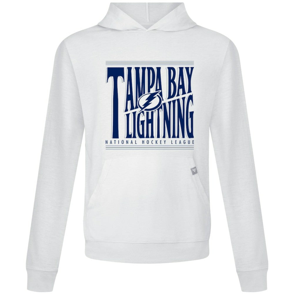NHL Tampa Bay Lightning Levelwear Relay Powerhouse Pullover Hoodie - White