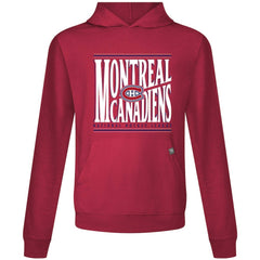NHL Montreal Canadiens Levelwear Relay Powerhouse Pullover Hoodie - Red