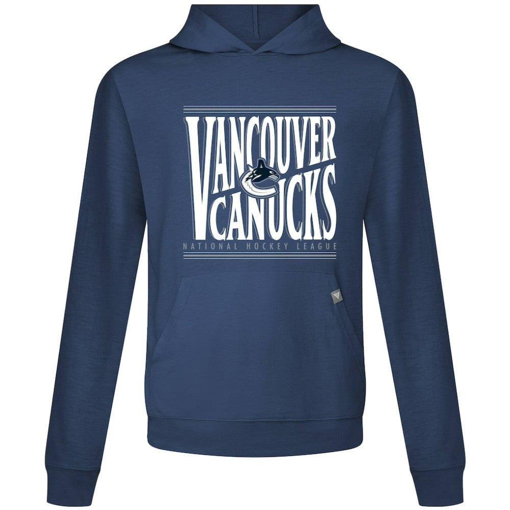 NHL Vancouver Canucks Levelwear Relay Powerhouse Pullover Hoodie - Navy