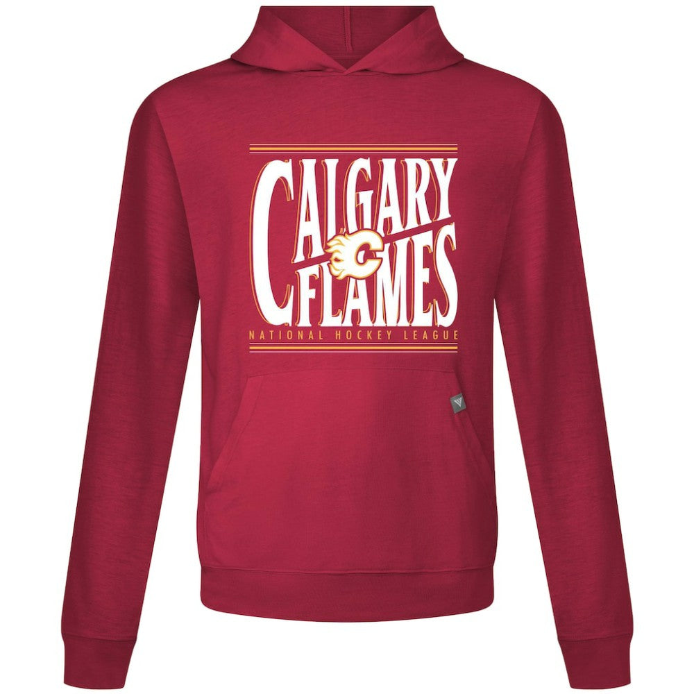 NHL Calgary Flames Levelwear Relay Powerhouse Pullover Hoodie - Red