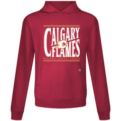 NHL Calgary Flames Levelwear Relay Powerhouse Pullover Hoodie - Red