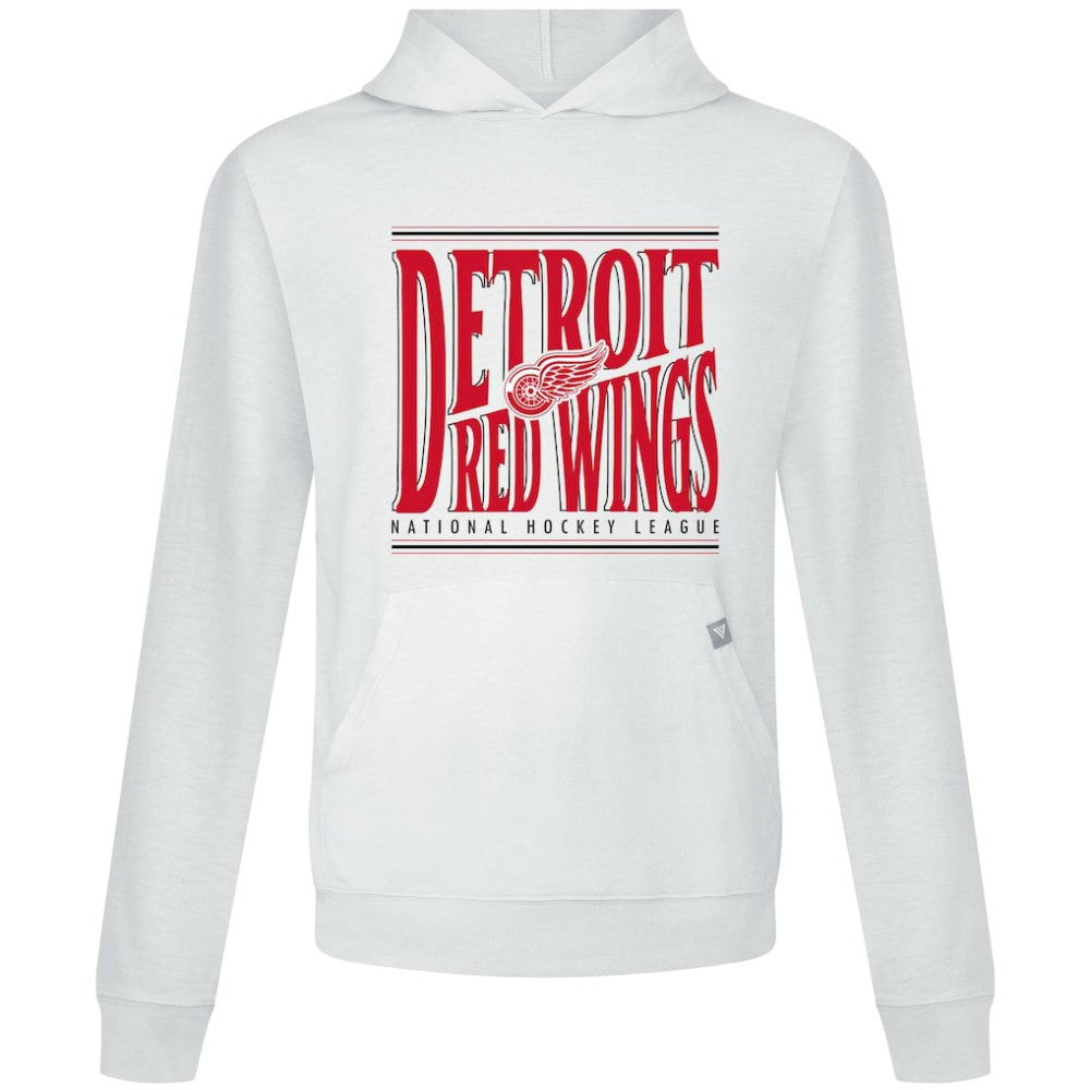 NHL Detroit Red Wings Levelwear Relay Powerhouse Pullover Hoodie - White
