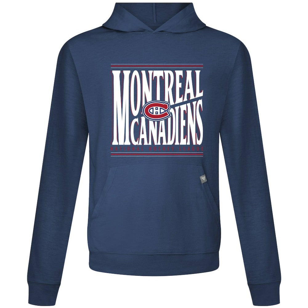 NHL Montreal Canadiens Levelwear Relay Powerhouse Pullover Hoodie - Navy