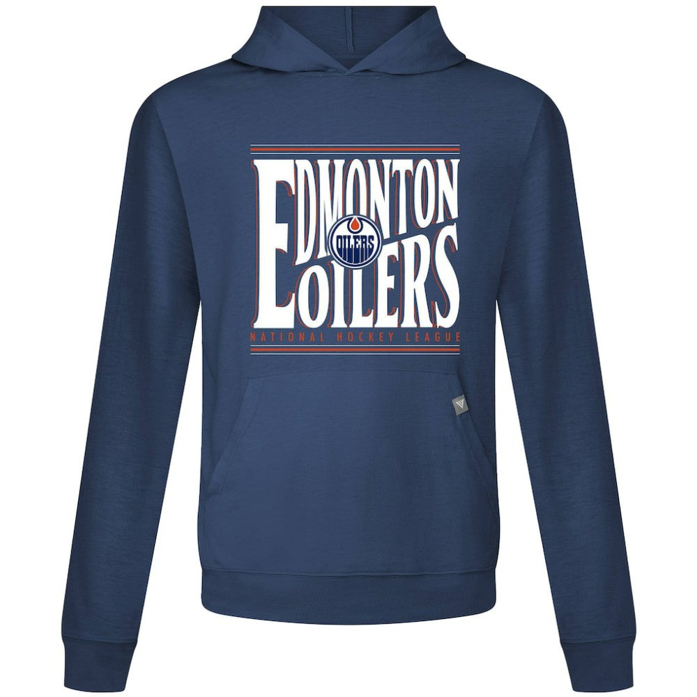 NHL Edmonton Oilers Levelwear Relay Powerhouse Pullover Hoodie - Navy