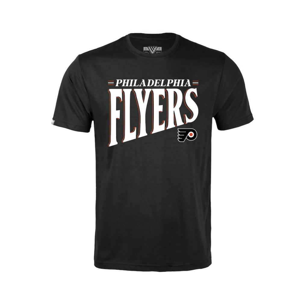 NHL Philadelphia Flyers Levelwear Youth Little Richmond Tally T-Shirt - Black