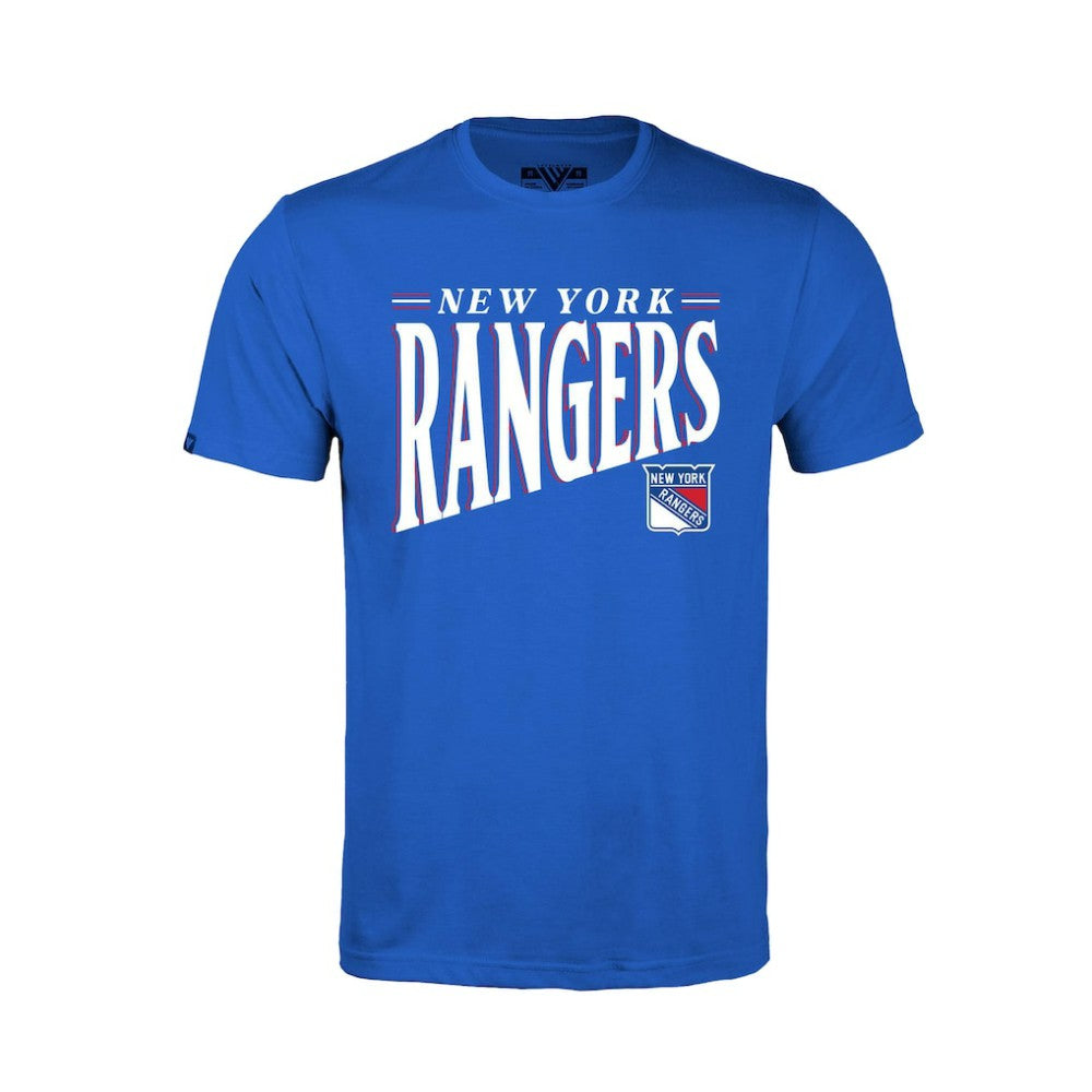NHL New York Rangers Levelwear Youth Little Richmond Tally T-Shirt - Royal