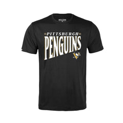 NHL Pittsburgh Penguins Levelwear Youth Little Richmond Tally T-Shirt - Black