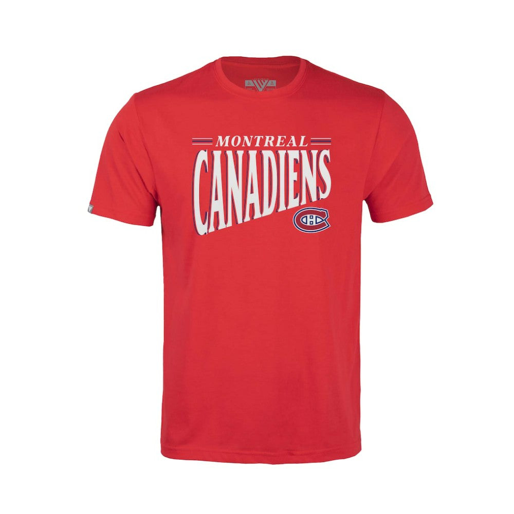 NHL Montreal Canadiens Levelwear Youth Little Richmond Tally T-Shirt - Red