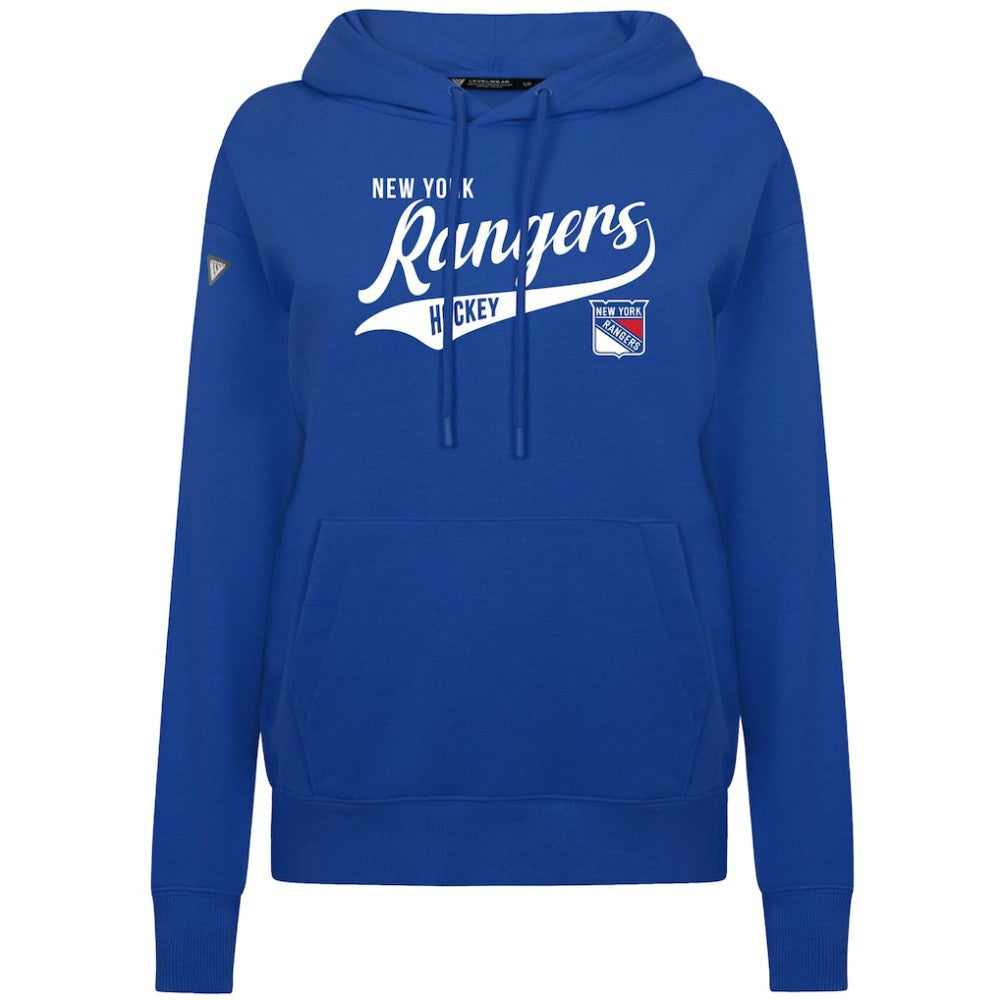 NHL New York Rangers Levelwear Women's Adorn Glide Pullover Hoodie - Royal