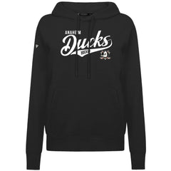 NHL Anaheim Ducks Levelwear Women's Adorn Glide Pullover Hoodie - Black