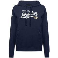 NHL Nashville Predators Levelwear Women's Adorn Glide Pullover Hoodie - Navy