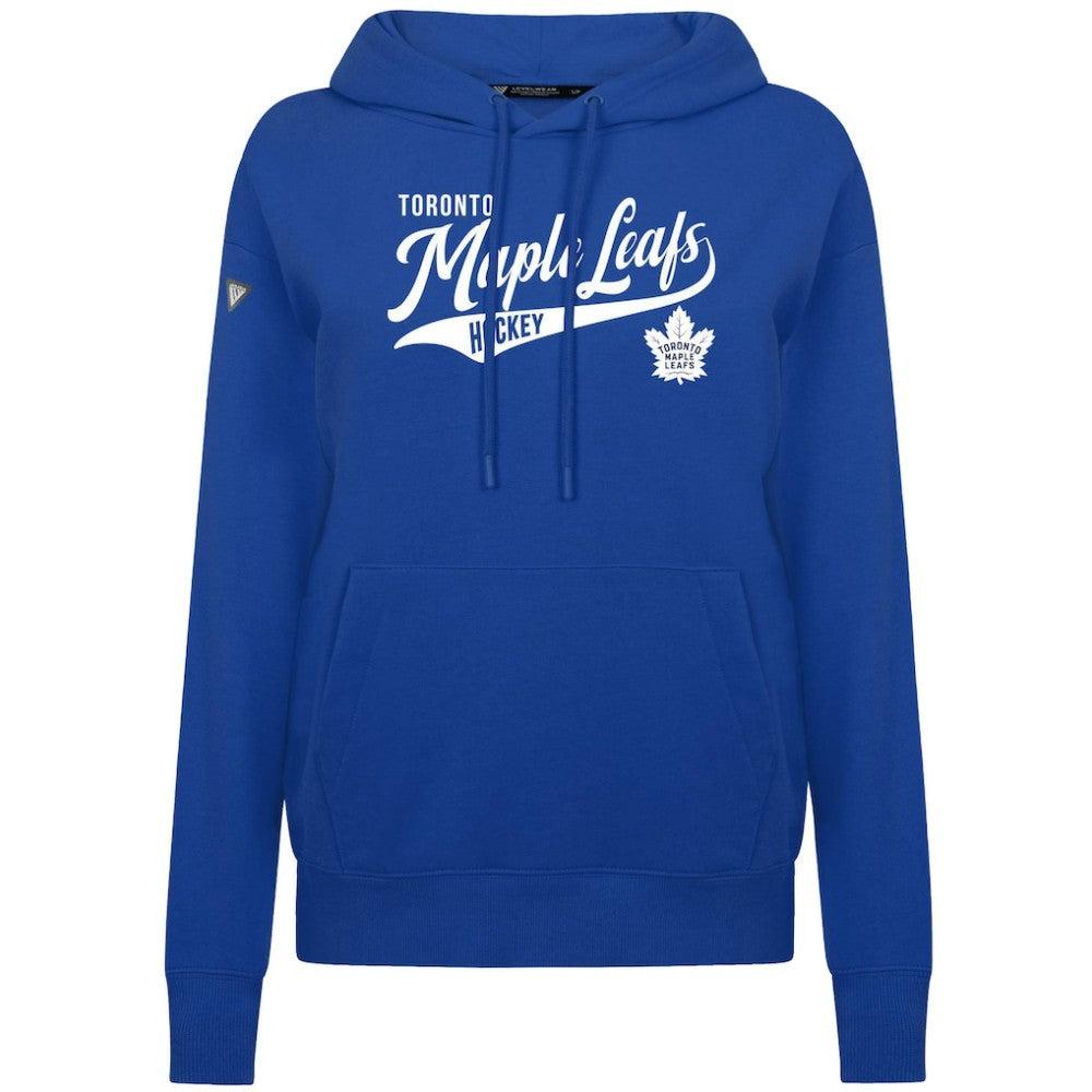 NHL Toronto Maple Leafs Levelwear Women's Adorn Glide Pullover Hoodie - Royal