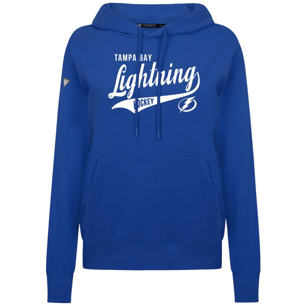 NHL Tampa Bay Lightning Levelwear Women's Adorn Glide Pullover Hoodie - Royal