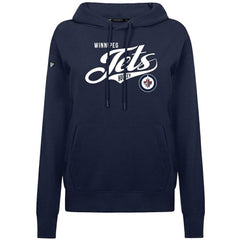 NHL Winnipeg Jets Levelwear Women's Adorn Glide Pullover Hoodie - Navy