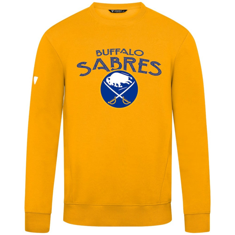 NHL Buffalo Sabres Levelwear Zane Mission Sweatshirt - Gold