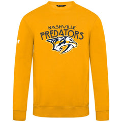 NHL Nashville Predators Levelwear Zane Mission Sweatshirt - Gold