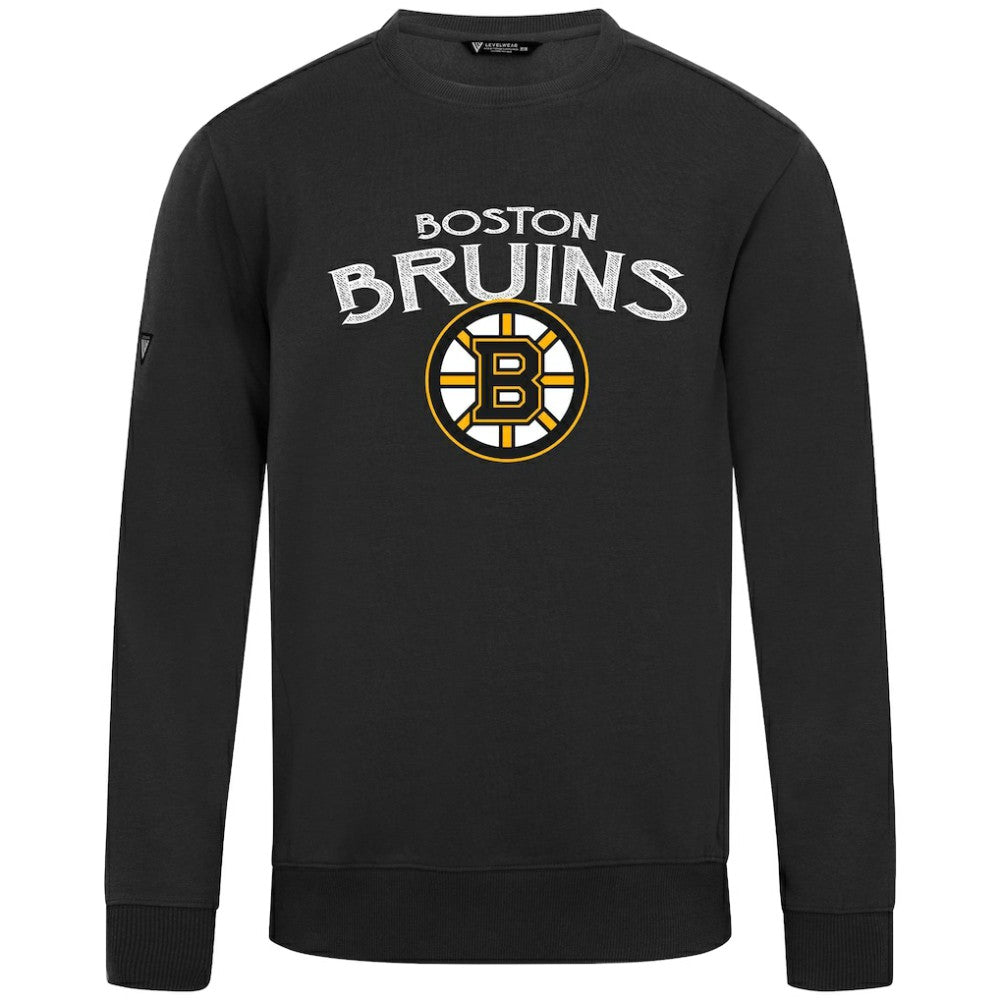 NHL Boston Bruins Levelwear Zane Mission Sweatshirt - Black