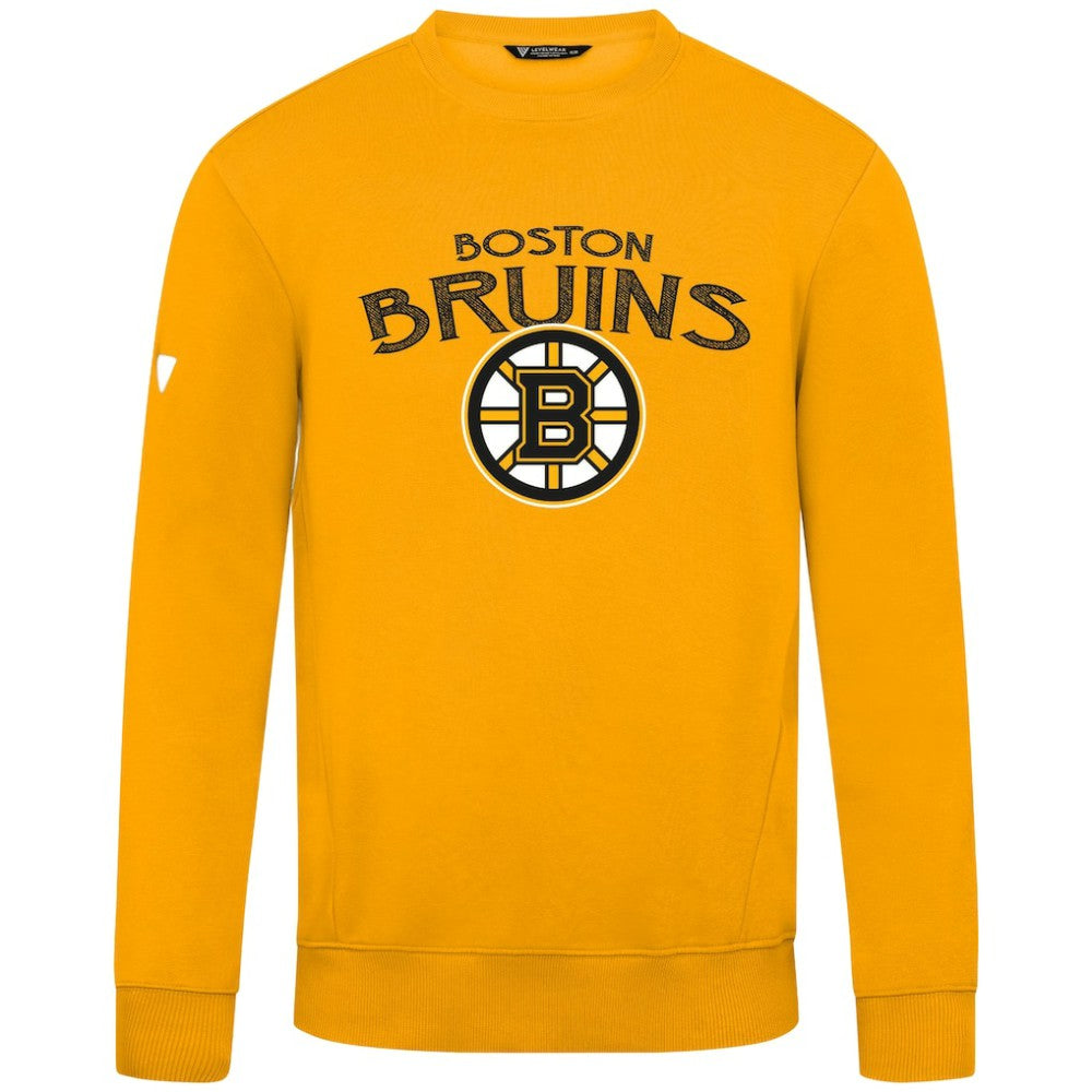 NHL Boston Bruins Levelwear Zane Mission Sweatshirt - Gold