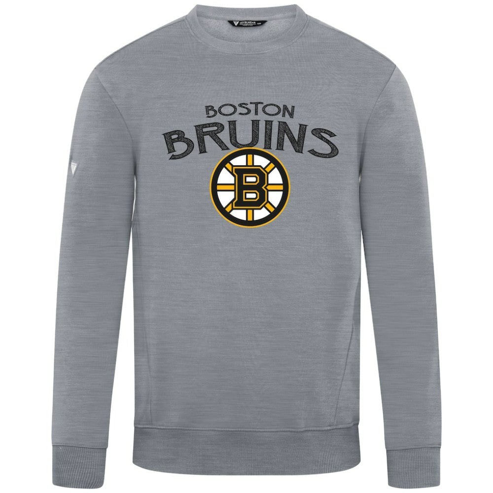 NHL Boston Bruins Levelwear Zane Mission Sweatshirt - Gray