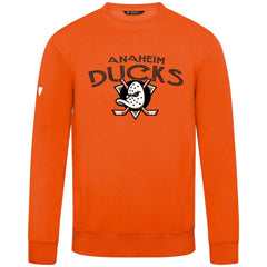 NHL Anaheim Ducks Levelwear Zane Mission Sweatshirt - Orange