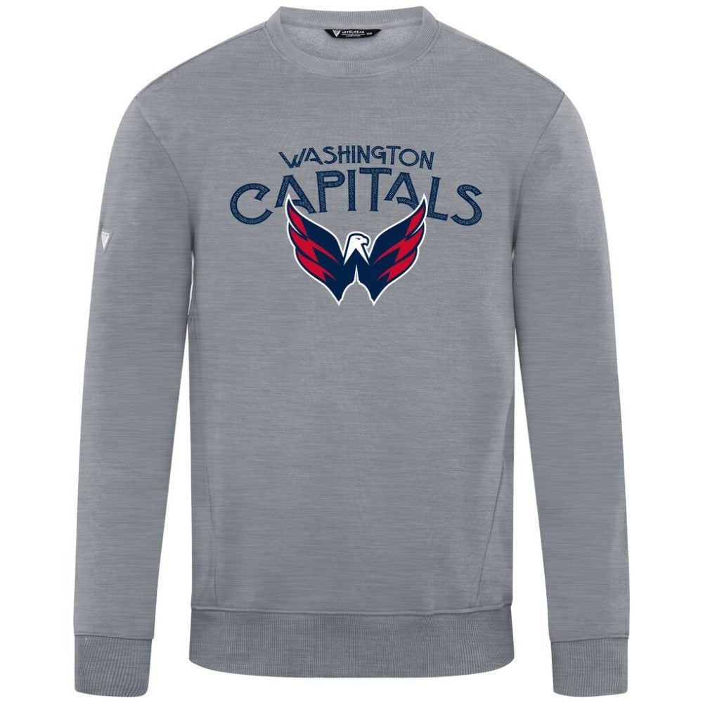 NHL Washington Capitals Levelwear Zane Mission Sweatshirt - Gray