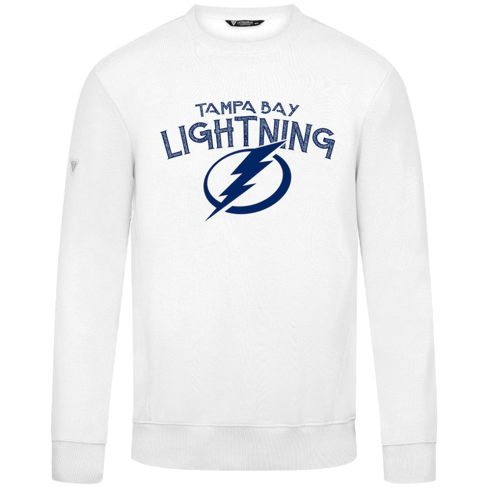 NHL Tampa Bay Lightning Levelwear Zane Mission Sweatshirt - White