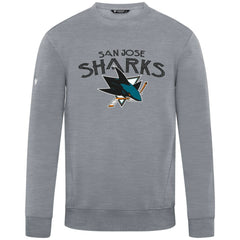 NHL San Jose Sharks Levelwear Zane Mission Sweatshirt - Gray