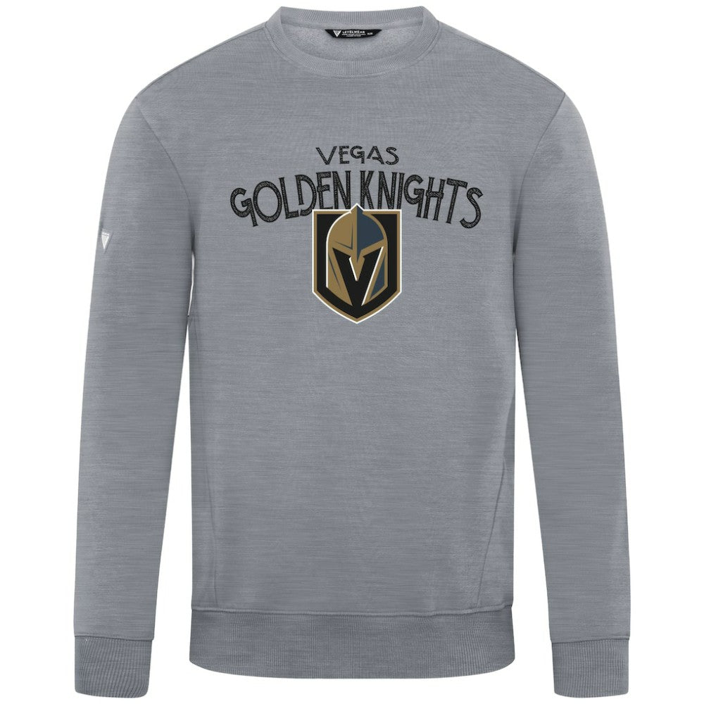 NHL Vegas Golden Knights Levelwear Zane Mission Sweatshirt - Gray