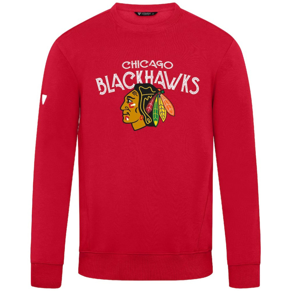 NHL Chicago Blackhawks Levelwear Zane Mission Sweatshirt - Red