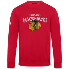 NHL Chicago Blackhawks Levelwear Zane Mission Sweatshirt - Red