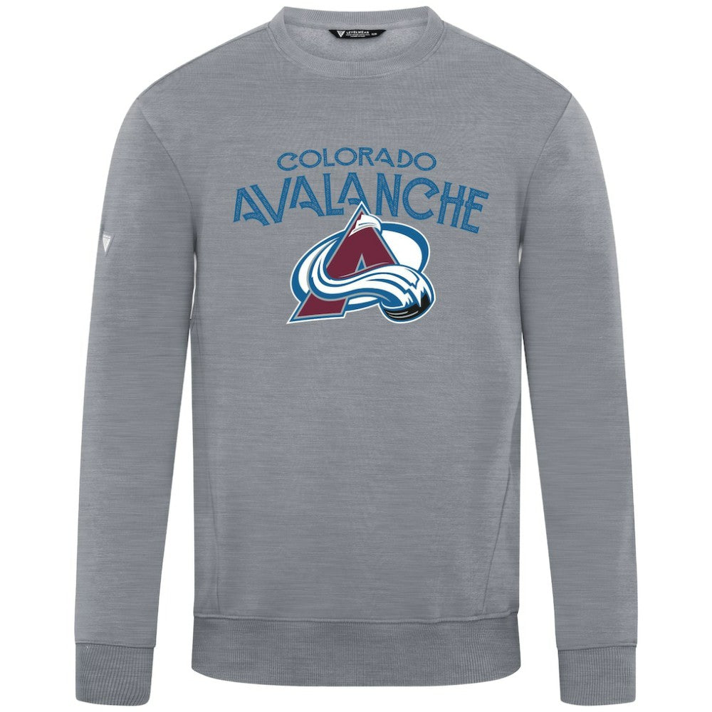 NHL Colorado Avalanche Levelwear Zane Mission Sweatshirt - Gray