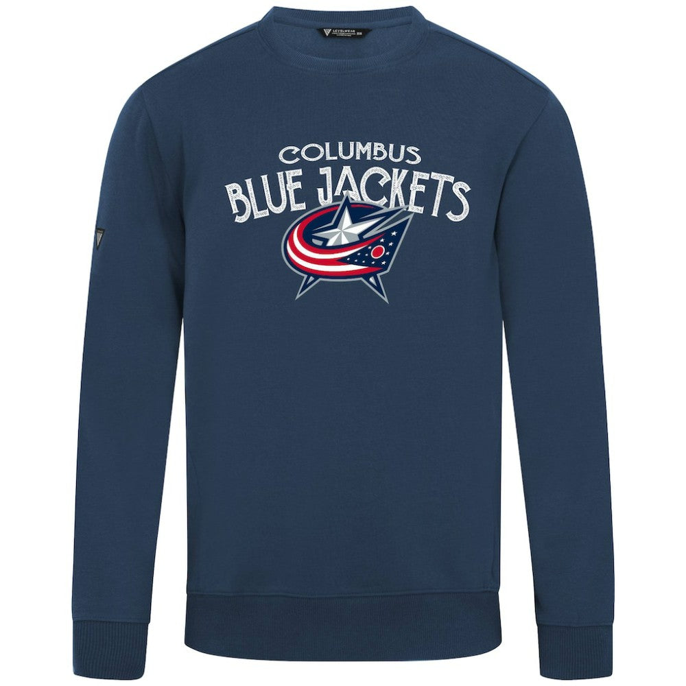 NHL Columbus Blue Jackets Levelwear Zane Mission Sweatshirt - Navy