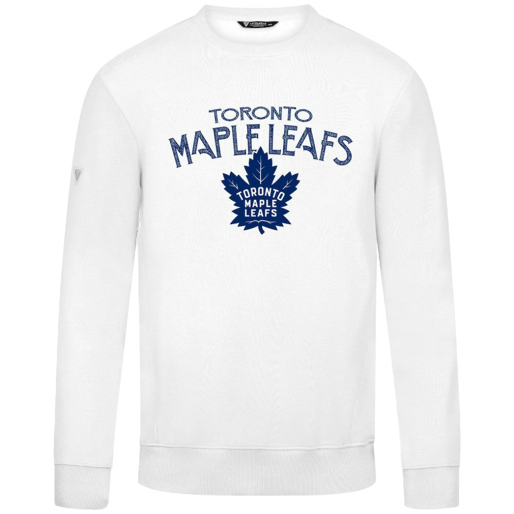 NHL Toronto Maple Leafs Levelwear Zane Mission Sweatshirt - White